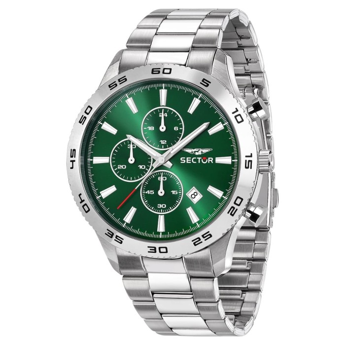Orologio SECTOR 270 R3273778012 Green con cinturino in acciaio