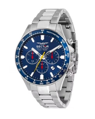 Orologio SECTOR 230 R3273661056 Blue con cinturino in acciaio