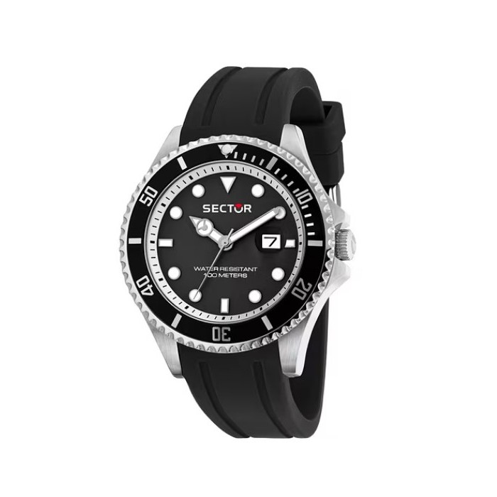 Orologio SECTOR 230 R3251161062 Black con cinturino in silicone black