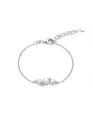 Bracciale MILUNA Andromeda in argento 925 perle e topazi PBR3751