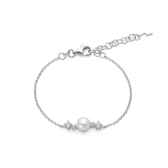 Bracciale MILUNA Andromeda in argento 925 perla e topazi PBR3750