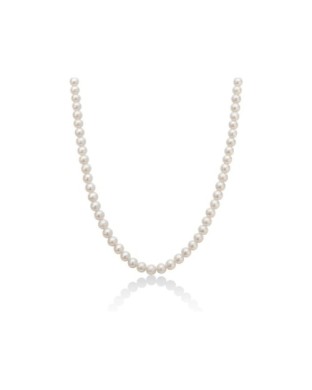 Collana filo di perle MILUNA in oro bianco 18Kt e perle Ø 5,5-6 PCL4197V