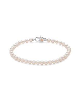 Bracciale MILUNA in argento 925 filo di perle Oriente PBR3580