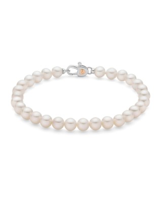 Bracciale MILUNA in argento 925 filo di perle Oriente PBR3581
