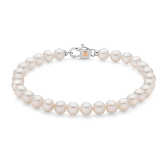 Bracciale MILUNA in argento 925 filo di perle Oriente PBR3581