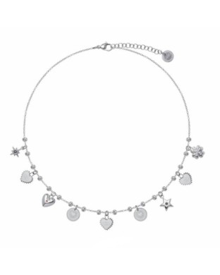 Collana LIU-JO jewelry in acciaio con charms pendenti LJ3161
