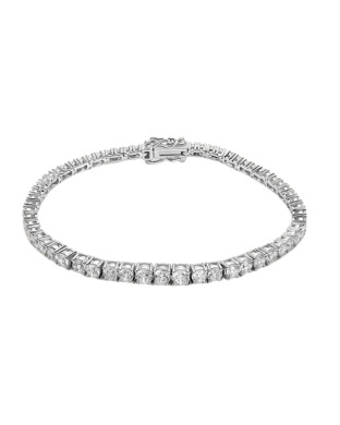 STROILI Bracciale Tennis Silver Elegance Argento Rodiato Cubic Zirconia 1685259
