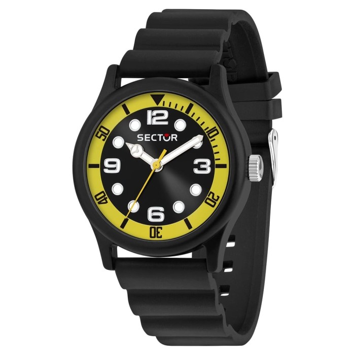 Orologio SECTOR H2O R3251318002 Black con cinturino in gomma