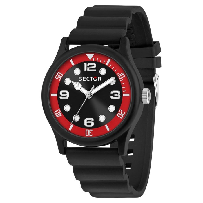 Orologio SECTOR H2O R3251318001 Black con cinturino in gomma