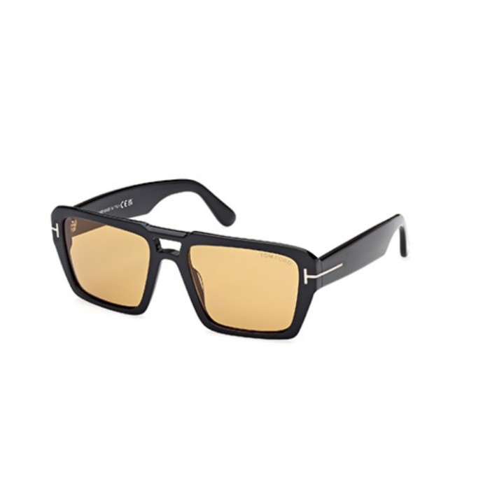 Occhiali da sole TOM FORD Redford FT1153/S 01E Shiny Black 56