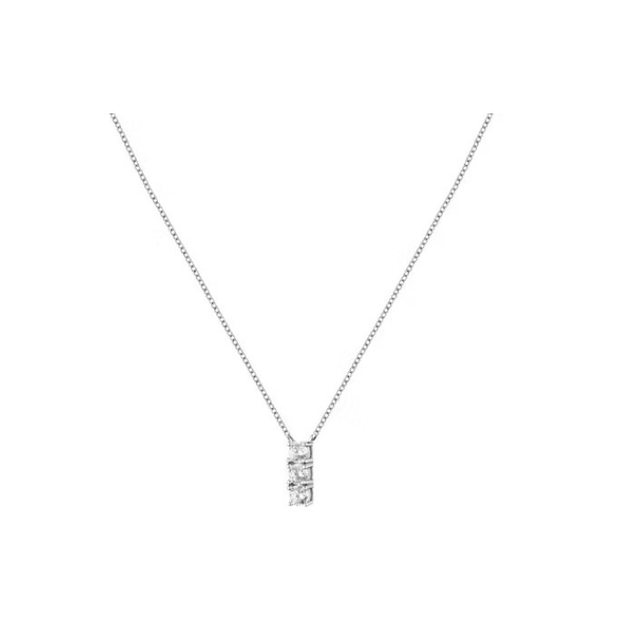 Collana girocollo MORELLATO Tesori SAIW240 in argento 925  con pendente trilogy