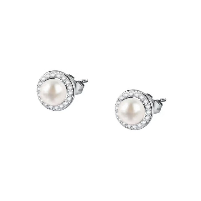 Orecchini MORELLATO Perla SAER51 in argento 925 con perle e cristalli