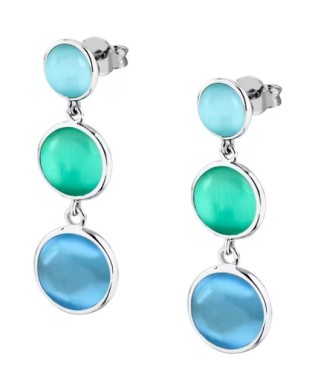 Orecchini pendenti MORELLATO Venezia SAZM08 in argento 925 con pietre colorate