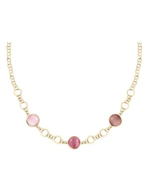 Collana girocollo MORELLATO Venezia SAZM14 in argento 925 dorato e pietre colorate