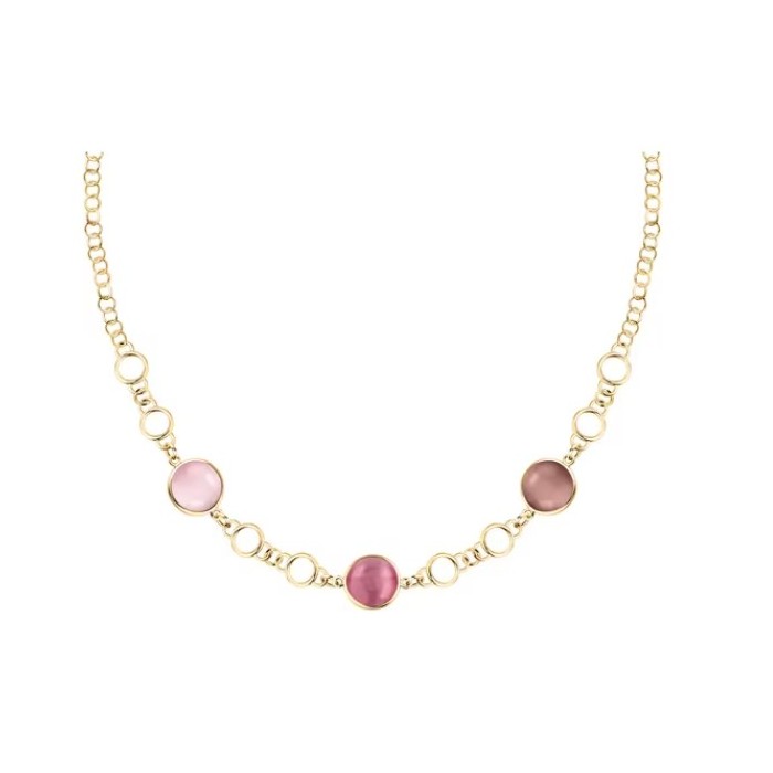 Collana girocollo MORELLATO Venezia SAZM14 in argento 925 dorato e pietre colorate