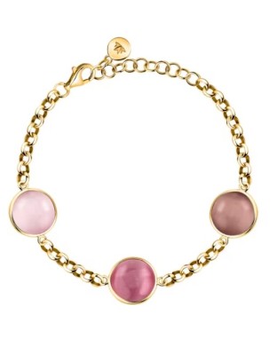 Bracciale MORELLATO Venezia SAZM15 in argento 925 dorato e pietre colorate