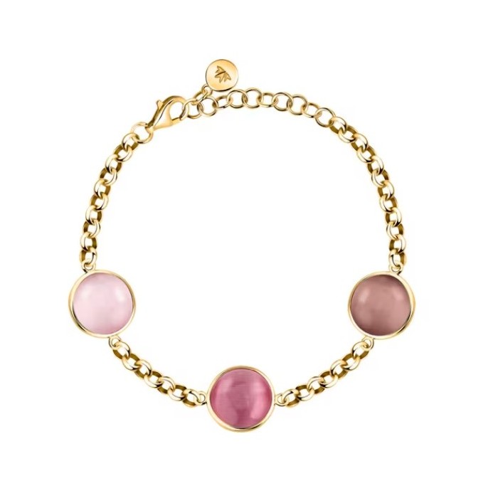 Bracciale MORELLATO Venezia SAZM15 in argento 925 dorato e pietre colorate