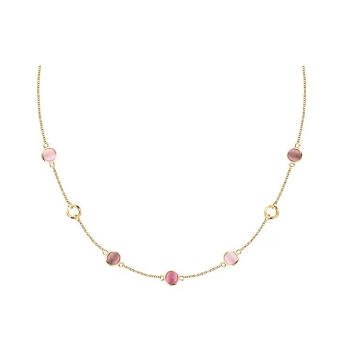 Collana girocollo MORELLATO Venezia SAZM13 in argento 925 dorato e pietre colorate