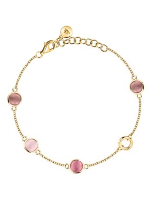 Bracciale MORELLATO Venezia SAZM17 in argento 925 dorato e pietre colorate