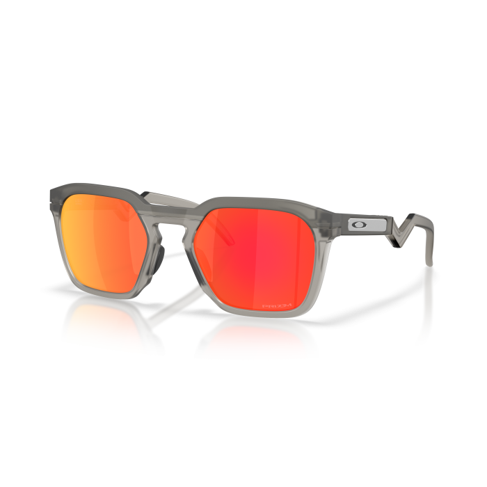 Occhiali da sole OAKLEY HSTN SQ 9533-02 Matte Grey Prizm Ruby 54