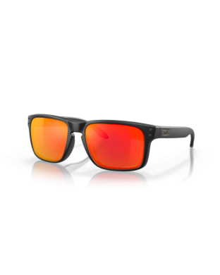 Occhiali da sole OAKLEY HOLBROOK 9102-E2 Matte Black Prizm Ruby 55