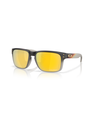 Occhiali da sole OAKLEY HOLBROOK 9102-AH Black Fade Prizm 24K Polarized 55