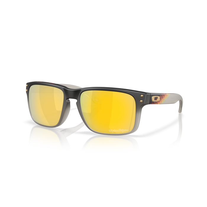 Occhiali da sole OAKLEY HOLBROOK 9102-AH Black Fade Prizm 24K Polarized 55