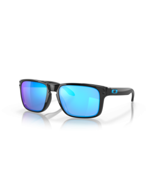 Occhiali da sole OAKLEY HOLBROOK 9102-F5 Polished Black Prizm Sapphire 55