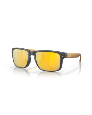 Occhiali da sole OAKLEY HOLBROOK 9102-W4 Matte Carbon Prizm 24K Polarized 55