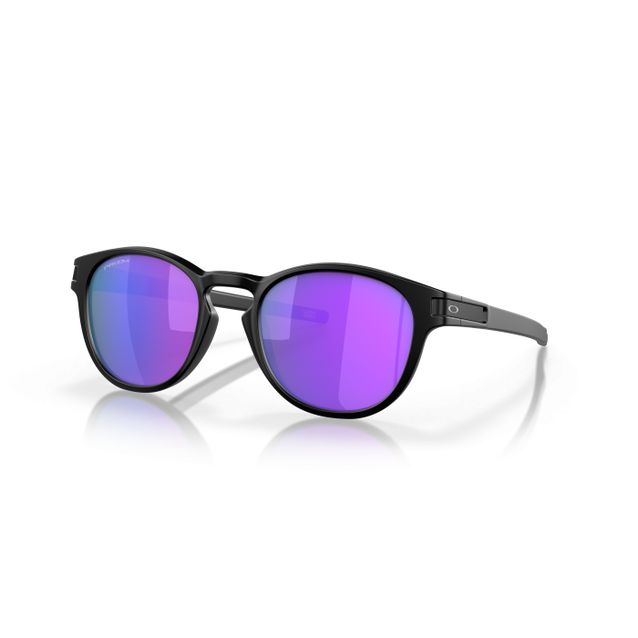 Occhiali da sole OAKLEY LATCH 9265-55 Matte Black Prizm Violet 53