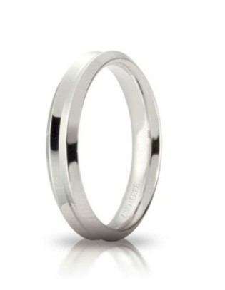 Fede UNOAERRE Fedi Brillanti Promesse Corona in oro bianco