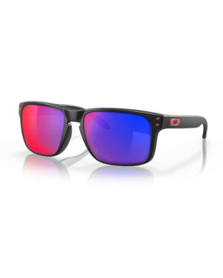 Occhiali da sole OAKLEY HOLBROOK 9102-36 Matte Black Red Iridium 55