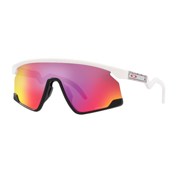 Occhiali da sole OAKLEY BXTR 9280-02 Matte White Prizm Road 139