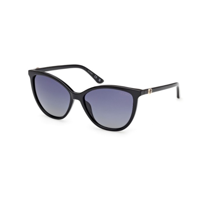 Occhiali da sole Guess GU00256/S 01D Shiny Black Polarized 58