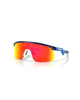 Occhiali da sole OAKLEY RESISTOR OJ9010-34 JUNIOR Matte Navy Prizm Ruby 123