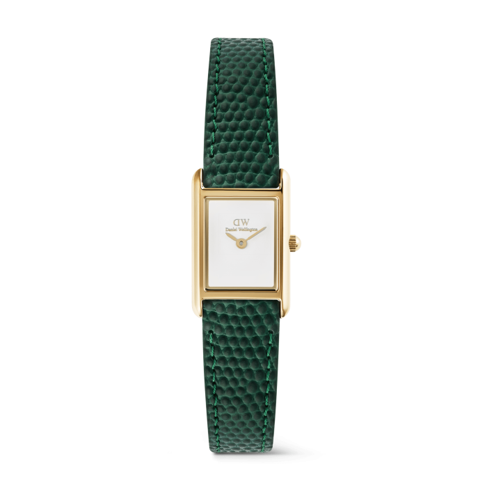 Orologio DANIEL WELLINGTON Bound Mini Green Lizard Gold DW00100906
