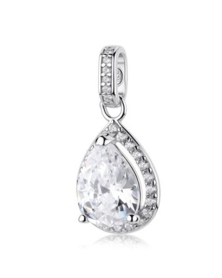 Charm BROSWAY FANCY in argento 925 e cristalli bianchi FIW179