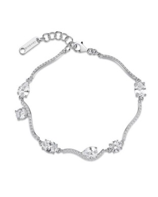 Bracciale semi rigido BROSWAY FANCY in argento 925 e cristalli bianchi FIW183