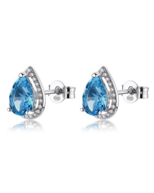 Orecchini BROSWAY FANCY in argento 925 e cristalli light sapphire FCL136