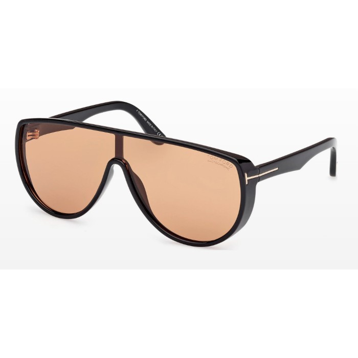 Occhiali da sole TOM FORD Achilles FT1182/S Shiny Black Photochromic 00