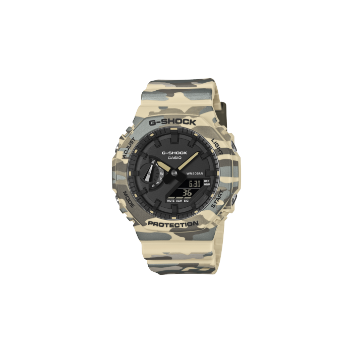 Orologio CASIO G-Shock GA-2100CM-5AER Green Camouflage