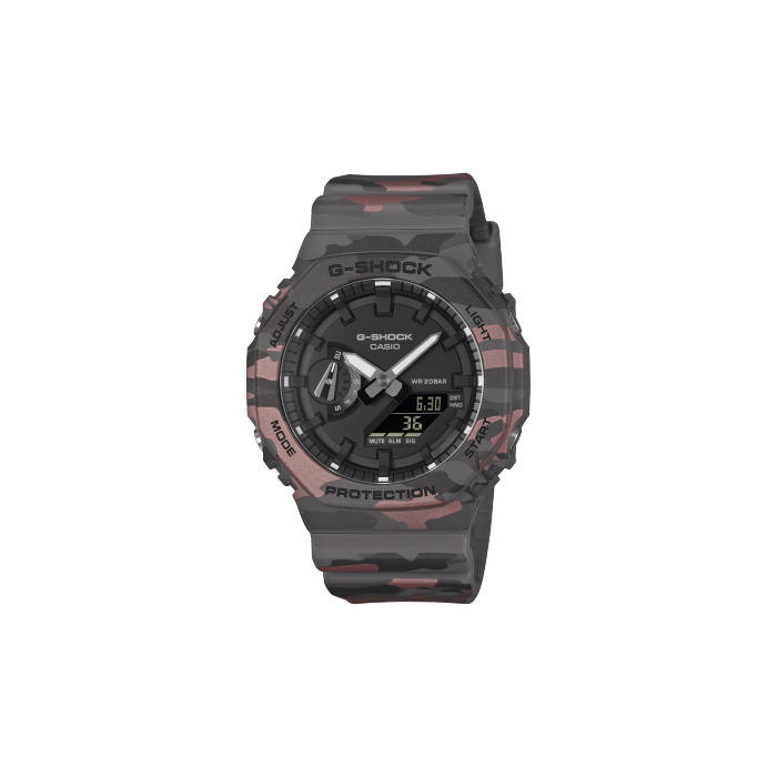 Orologio CASIO G-Shock GA-2100CM-8AER Black Camouflage