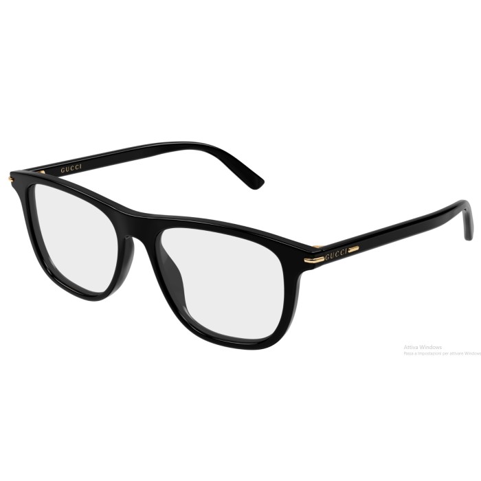 Occhiali montatura da vista GUCCI GG2130O 005 Black 53