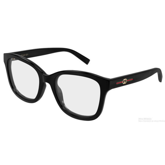 Occhiali montatura da vista GUCCI GG2104O 001 Black 53