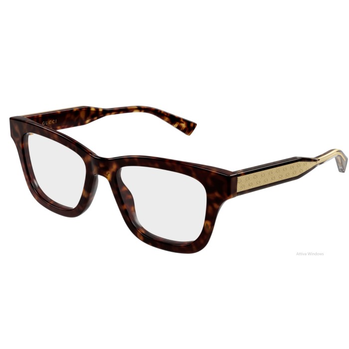 Occhiali montatura da vista GUCCI GG2066O 006 Havana 51
