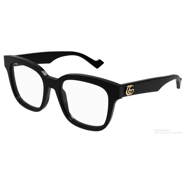 Occhiali montatura da vista GUCCI GG0958O 004 Black 52