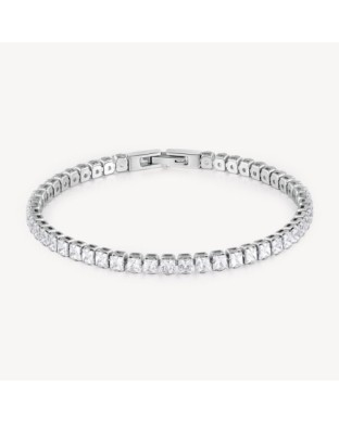 Bracciale tennis Uomo BROSWAY Avantgarde in acciaio 304 e cristalli BVD20