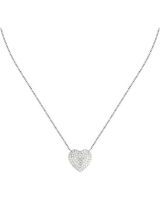 Collana MORELLATO Nobile SAZK01 in argento 925 con cristalli pendente Cuore