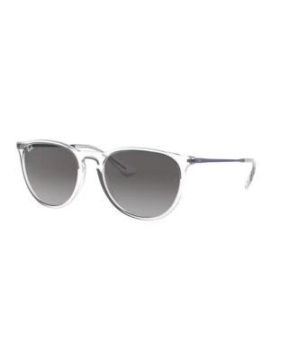 Occhiali sole RAY-BAN Erika RB4171 651611 54 Transparent Light Grey Gradient Light Grey