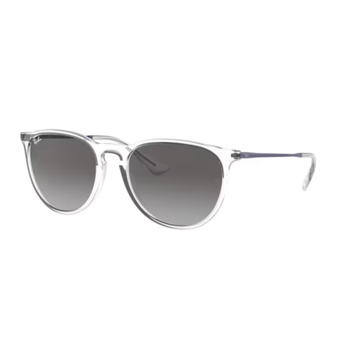 Occhiali sole RAY-BAN Erika RB4171 651611 54 Transparent Light Grey Gradient Light Grey